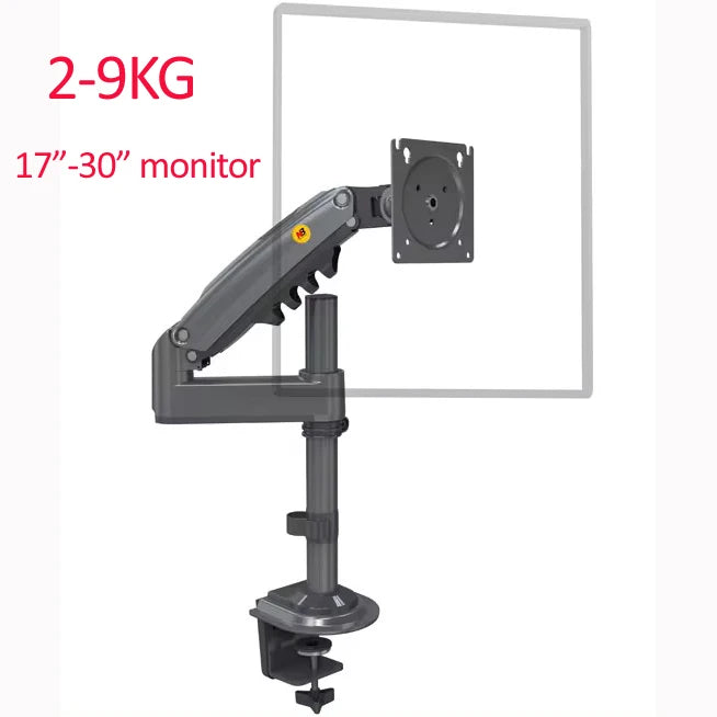 NEW NB H100 Gas Spring 22-35" LCD LED Monitor Holder Arm Full Motion Desktop Monitor TV Mount Bracket Load 2-12 kgs