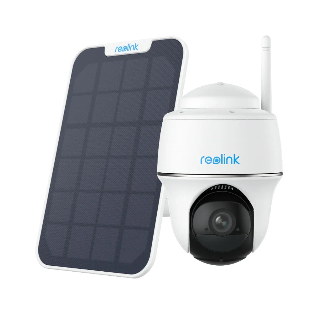 Reolink Argus 3MP PT WiFi Security Camera Outdoor Solar/Battery Powered IP Cam Wireless Pan Tilt Surveillance Cameras