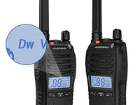 BAOFENG BF-88ST Pro Walkie Talkie, Upgraded Long Range Rechargeable License-Free PMR446 Two Way Radios with LCD Display,4 Pack