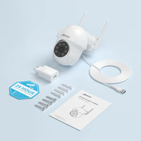 ANRAN 5MP Wired Security Camera 2.4G&5G Wifi Camera 24/7 Record Home Security Protection IP66,Compatible Alexa,Auto Tracking