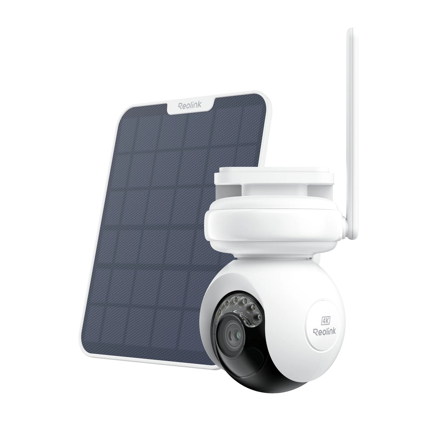 Reolink 4K Solar WiFi Security Camera Long Lasting 360° PT Auto Tracking Wireless ColorX Night Vision Dual-Band WiFi 6 IP Camera