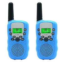 2Pcs Rt-388 Kids Walkie Talkies 0.5W LCD Display Portable Child Electronic Radio Voice Interphone Outdoor Toy Christmas Gift