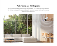 ANNKE 3MP WiFi Video Surveillance System 5MP NVR 4X 3MP Ip Camera Audio Recording Security Cameras AI Detection CCTV Cameras Kit