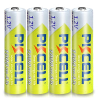 16pcs/Lot PKCELL AAA 1.2V 1000mAh Rechargeable Batteries Ni-mh 3A 1000circle times flashlight toys remote control  lamp battery
