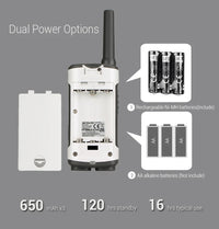 Retevis RT45P IP67 Waterproof Walkie Talkie 2pcs Rechargeable 2-way Radio Receiver PMR446 License Free Type-C for Camping hiking