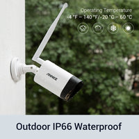 ANNKE 3MP WiFi Video Surveillance System 5MP NVR 4X 3MP Ip Camera Audio Recording Security Cameras AI Detection CCTV Cameras Kit