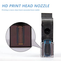 YAOMATEC-EA2  A12 high adhesion compatible Quick fast dry Eco solvent 12.7mm handheld online inkjet printer ink cartridge