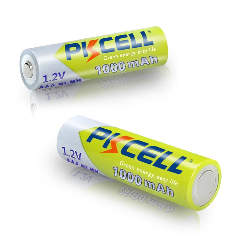 16pcs/Lot PKCELL AAA 1.2V 1000mAh Rechargeable Batteries Ni-mh 3A 1000circle times flashlight toys remote control  lamp battery