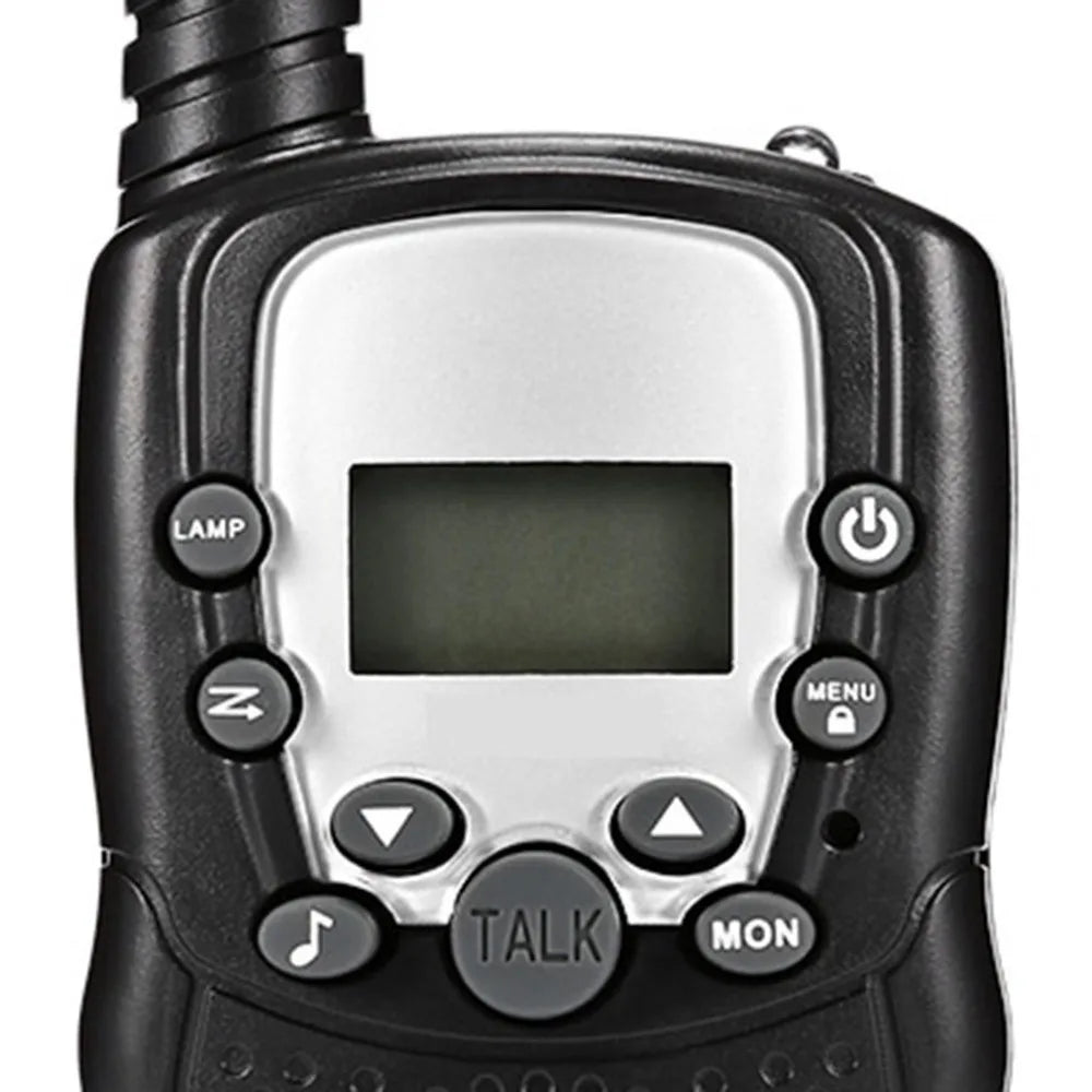 2Pcs Rt-388 Kids Walkie Talkies 0.5W LCD Display Portable Child Electronic Radio Voice Interphone Outdoor Toy Christmas Gift