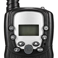 2Pcs Rt-388 Kids Walkie Talkies 0.5W LCD Display Portable Child Electronic Radio Voice Interphone Outdoor Toy Christmas Gift