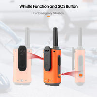 Retevis RT45P IP67 Waterproof Walkie Talkie 2pcs Rechargeable 2-way Radio Receiver PMR446 License Free Type-C for Camping hiking