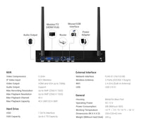 ANNKE 3MP WiFi Video Surveillance System 5MP NVR 4X 3MP Ip Camera Audio Recording Security Cameras AI Detection CCTV Cameras Kit