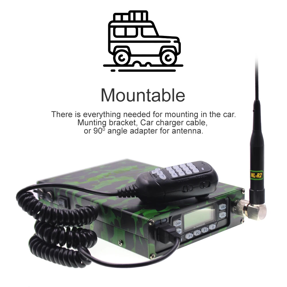 Leixen VV-898SP Backpackable Mobile Radio 12000mAh Battery Dual Band 136-174&400-470MHz Transceiver 25W 898SP Outdoor Radios