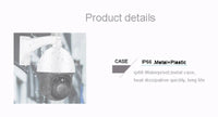 Metal Onvif Laser Infrared Auto Tracking Cruise 8MP 4K 90X Optical Zoom 360° Audio POE PTZ Surveillance Speed Dome IP Camera