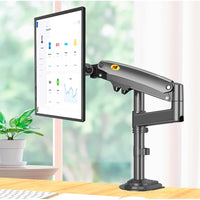 NEW NB H100 Gas Spring 22-35" LCD LED Monitor Holder Arm Full Motion Desktop Monitor TV Mount Bracket Load 2-12 kgs