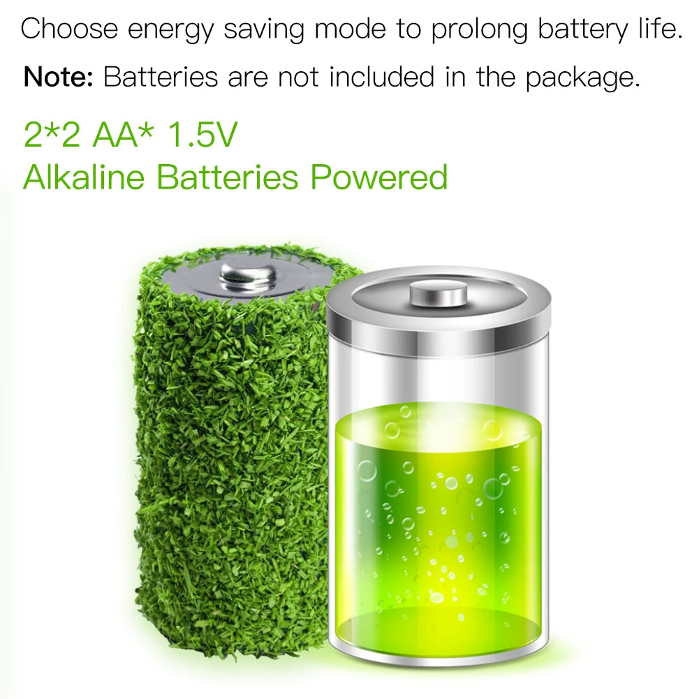 MOES Tuya ZigBee3.0 Radiator Actuator Valve Smart Thermostat Temperature Controller Internal Sensor TRV Voice Control with Alexa
