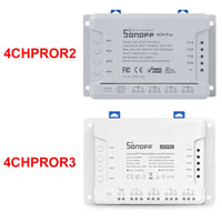 1/5 PCS Itead SONOFF 4CHR3/ PROR3 Wifi Smart Switch Module Wifi Smart Switch 433 Mhz RF Remote Control Switch Wifi 4 Gang Switch