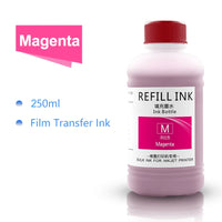 250ml 5Color SET DTF Ink Film Transfer Ink For Epson I3200 L1800 L800 1390 L805 for Epson XP600 I1600 printhead