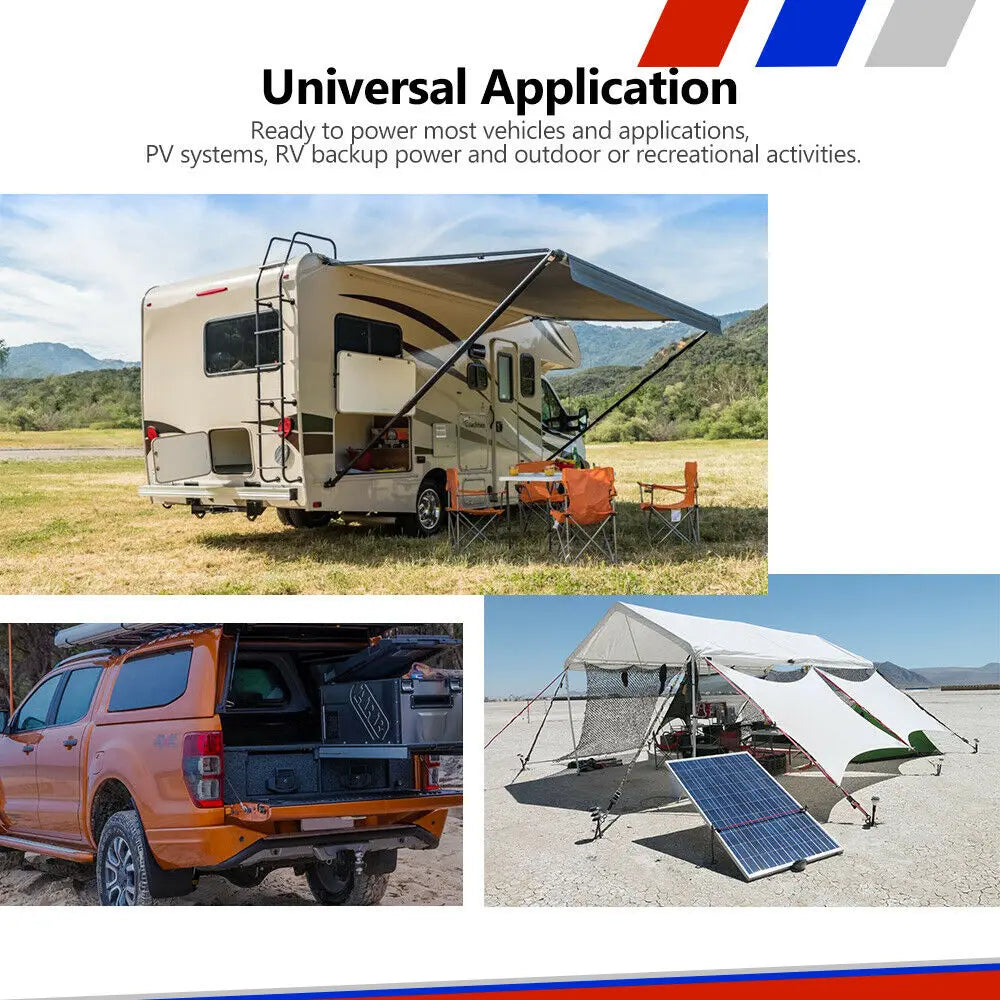 NEW 12V 100AH 120AH 135AH 200AH LiFePO4 Battery Built-in Bluetooth  BMS Power Batteries 6000 Cycles For RV Campers Golf Cart