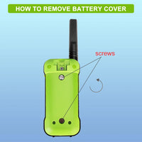 Retevis RT649P Waterproof Walkie Talkies Floating NOAA 1200mAh Rechargeable SOS Flashlight for Emergency Camping Kayaking (2Pcs)