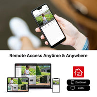 ZOSI 8CH 1080P HD Wired Security Cameras System 5MP Lite 8Channel HD-TVI DVR Recorder 4pcs 2MP Surveillance CCTV Cameras kit