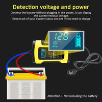 12V 6A Full Automatic Car Battery Charger Power Pulse Repair Chargers Wet Dry Lead Acid Battery Chargers Digital LCD Display