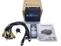 Newest 2CH MINI mobile dvr Real-time HD 1080P 2 Channel SD DVR support 128GB/CVBS/AHD 5.0MP mini vehicle DVR with remote control