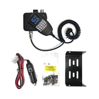 ANYSECU WP-9900 25W FM Radio UV Dual Band 136-174 & 400-480MHz Tri-Display Two Way Radio KT-WP12 VOX DTMF Mini Walkie Talkie