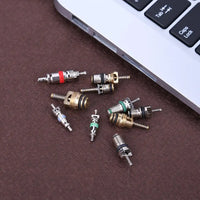 100Pcs/box R134A Car A/C Core Valves Automotive Air Conditioning Assortment Kit