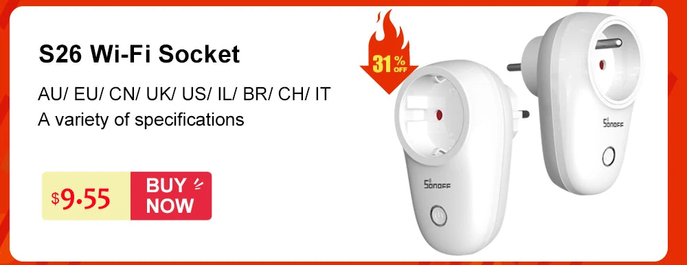 1/5 PCS Itead SONOFF 4CHR3/ PROR3 Wifi Smart Switch Module Wifi Smart Switch 433 Mhz RF Remote Control Switch Wifi 4 Gang Switch
