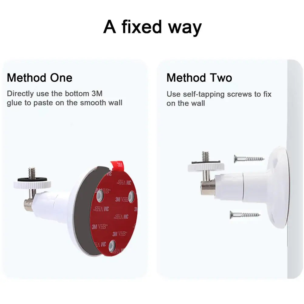 Adjustable Wall Mount For ARLO GO HD/ARLO PRO/ARLO ULTRA/WYZE CAM PAN/EUFY CAM E/2 Home Camera Mounting Bracket Outdoor Indoor