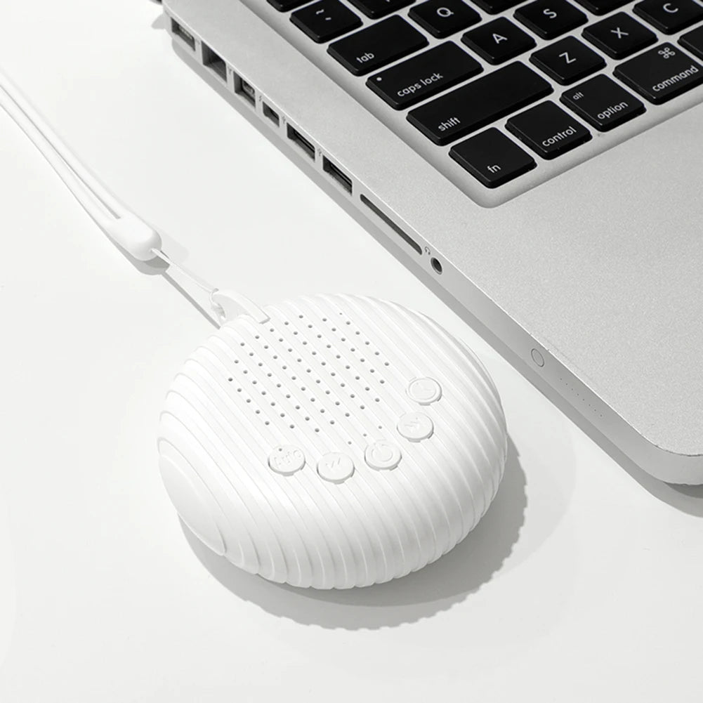 White Noise Sound Machine 10 Soothing Sounds Baby White Noise Machine Rechargeable for Home Travel Sleeping Relaxation