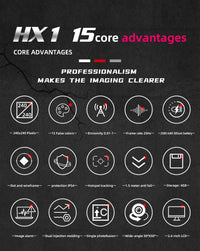 BSIDE HX1 Thermal Imaging Camera 240X240 Thermal Imager Infrared Temperature Meter For Repair PCB, Pipeline Detection