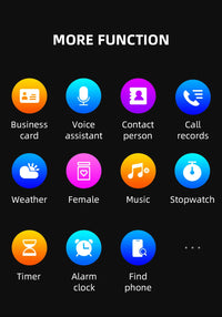 New KUMI U3 Pro Smart Watch 1.83'' Smartwatch Bluetooth Call 100+ Sport Heart Rate for Men Women Support IP68 Waterproof