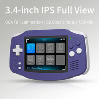 ANBERNIC RG34XX Retro Handheld Game Console 3.4” IPS Linux 64-bit 3500mAh Video Gaming Player Supports Streaming WIFI Bluetooth