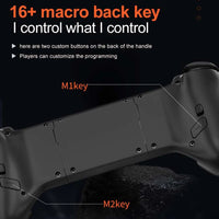 Mobile Phone Game Controller Bluetooth Compatible 53 Macro Function Wireless Gamepad for iPhone iPad Android PC and Switch