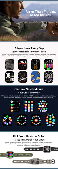 [World premiere]Blackview W80 PRO Outdoor Rugged Smart Watch, GPS Position Smartwatch, 1.91‘’ Display, 900mAh with Flashlight