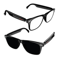 Smart Glasses AI Voice Assistant Camera Glasses Remote Shooting Outdoor Sport Glasses with Camera Open Ear Sound Mic Speakers