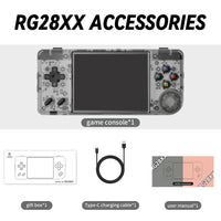 ANBERNIC RG28XX Handheld Game Console 2.83'' IPS Screen HDMI Output Portable Video Player Ebook Reader Game Player Gift Mini A30