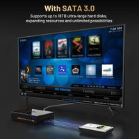Kinhank Super Console X5 PRO Retro Video Game Consoles Plug and Play 4T with 16000 Games for PS2/WII/SS/DC/N64 Android 12 TV Box