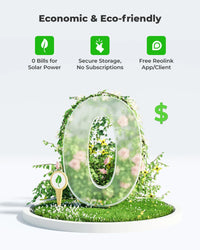 Reolink Argus 3MP PT WiFi Security Camera Outdoor Solar/Battery Powered IP Cam Wireless Pan Tilt Surveillance Cameras