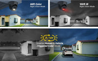 Annke AC500 3K IR Ultra HD IP PoE Camera Dual Light Outdoor PoE Security Camera Human Vehicle Detection Built-in Microphone