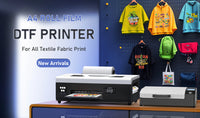 Colorsun DTF Printer Impressora A4/A3 Direct to Film T-Shirt Printing Machine Digital Inkjet DTF Printers For T-Shirt Hoodies