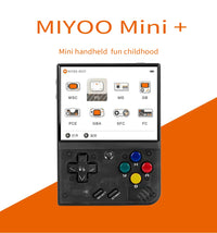 MIYOO Mini Plus Portable Retro Handheld Game Console 3.5''IPS HD Screen Linux System Mini + Classic Gaming Emulator Players Gift