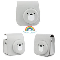 Fujifilm Instax Mini Camera Case Bag PU Leather Cover with Shoulder Strap For Instax Mini 9 Mini 8 Mini 11 Instant Film Cameras