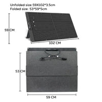 100W Solar Panel Portable Folding 54W 36W 21W Solar Generator for Camping Balcony photovoltaic panels Waterproof