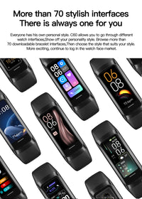 LIGE Amoled Smart Watch Men 2025 Smart Band Women Heart Rate Blood Smartwartch Waterproof Smart Bracelet Sport Fitness Tracker