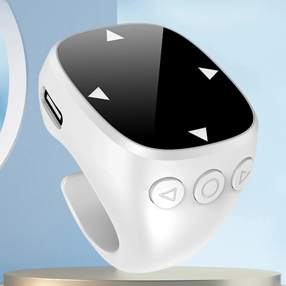 For TikTok Scrolling Ring Bluetooth-Compatible 5.3 Video Scrolling Remote Control Mobile Phone Video Remote for iPhone Xiaomi