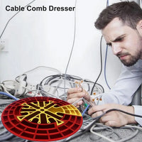 Prevent Entanglement Cabling Category 5 6 Wire Management Laying Home Organizer Cable Comb Network Carding Accessories