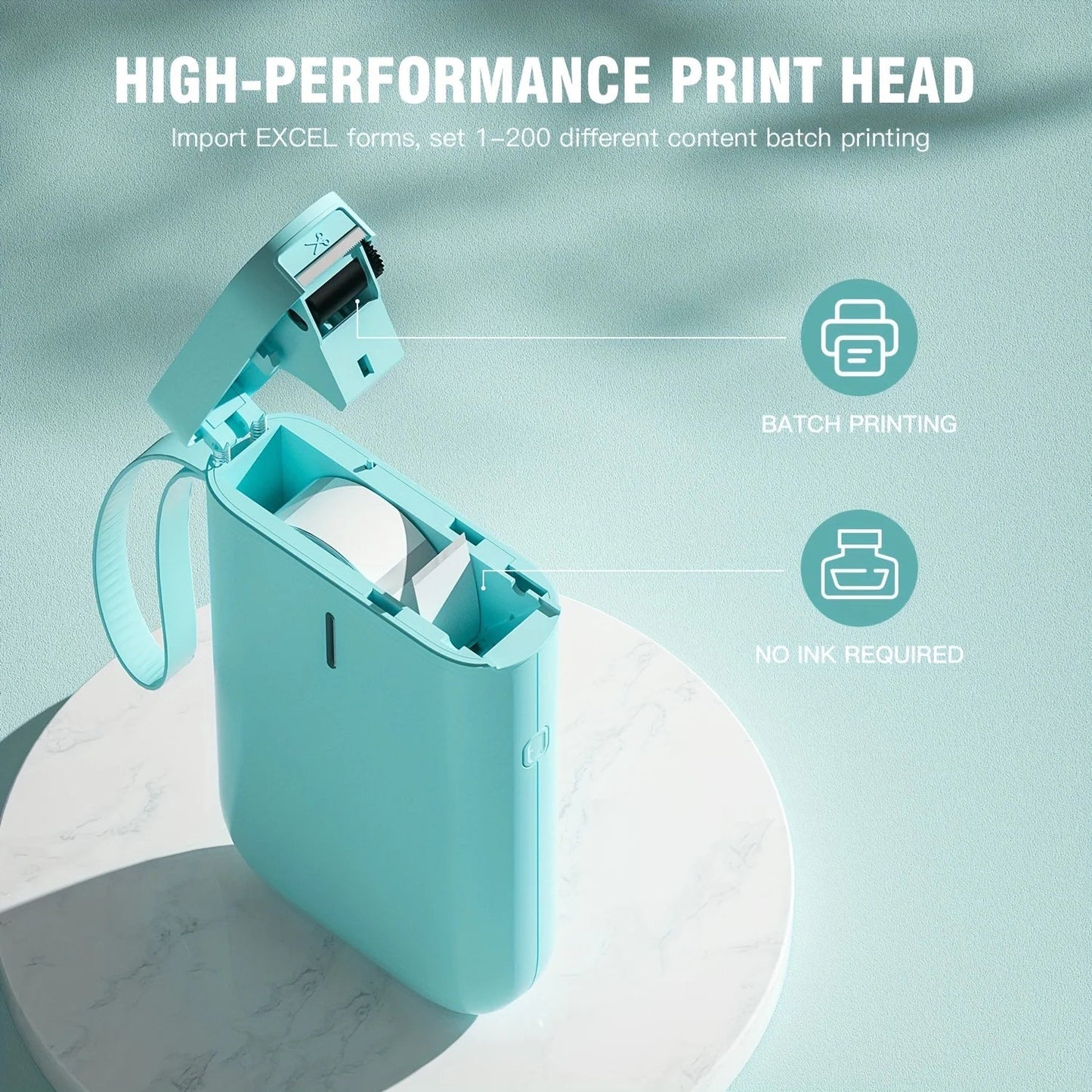 Niimbot D11 Mini Label Maker Wireless Bluetooth Thermal Label Printer Pocket Wireless Sticker Label Machine for Home Of